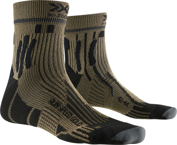 X-SOCKS Run Speed two gold gold/black