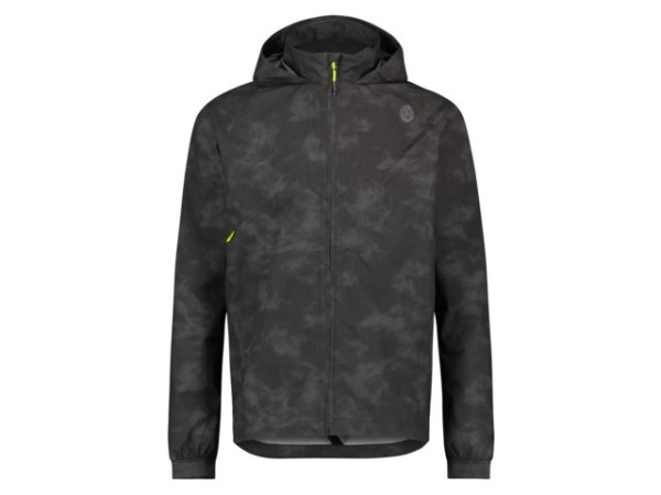 AGU Commuter Compact Rain Jacket Reflection Black, XXXL