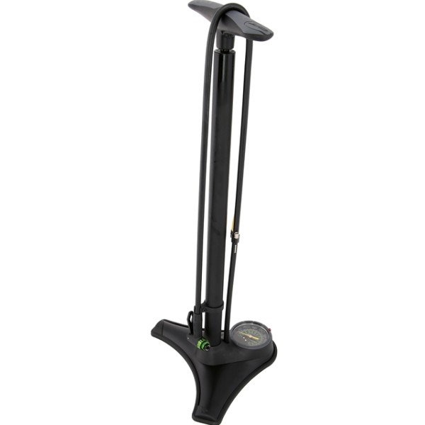 Contec Air Support Stealth Standpumpe Schwarz Aluminium