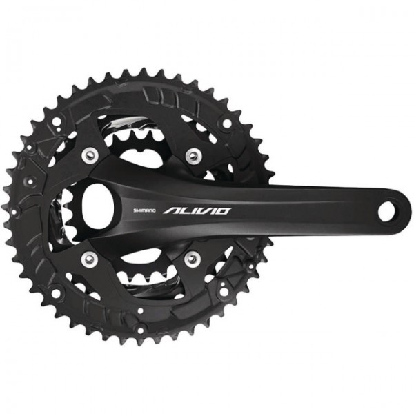 Shimano Kettenradgarnitur Alivio FC-T4060 HTII 175mm 44x32x22 schwarz Box