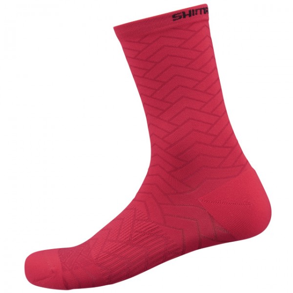 Shimano Original Tall Socks red red line