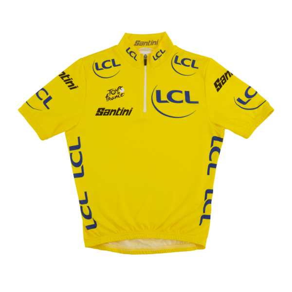 Kurzarmtrikot, TDF LEADER, Kids, GELB, 128/134