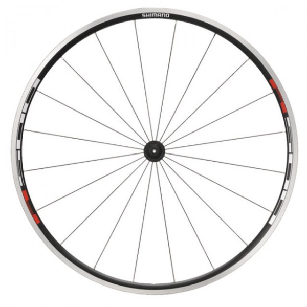 Shimano Road Hinterrad WH-R501-A 28" QR 8-10G Pneu Bladed spoke schwarz offen