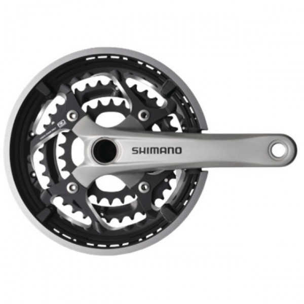Shimano Kettenradgarnitur Deore LX FC-T551 HT II 175 mm 48x36x26 silber box
