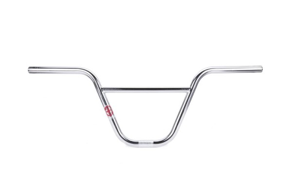 SALTPLUS HQ BMX LENKER, CROMO, CHROM 22.2MM, 735MM BREIT, 222MM HOCH