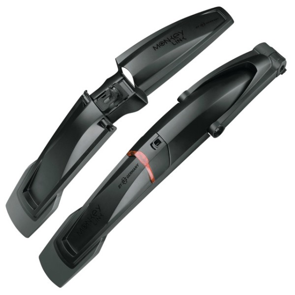 MonkeyLink Steckschutzblechgarnitur Fender Recharge 26 - 29" schwarz