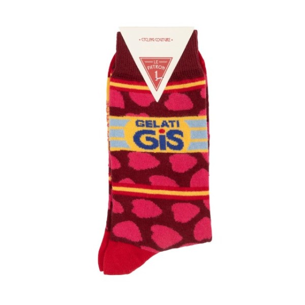Le Patron Classic Jersey Gis Socks pink 43-46