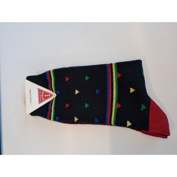 Le Patron Patron du Monde triangle Socks multi