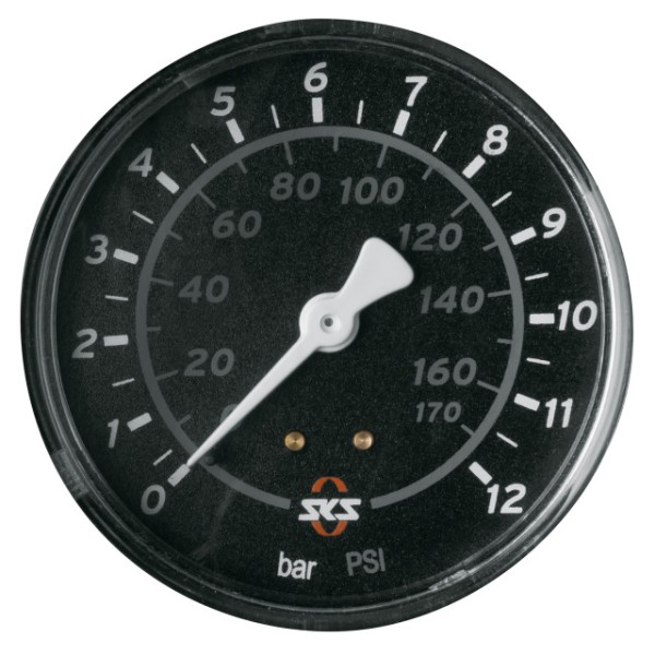 SKS Manometer Q63 mm 12 bar