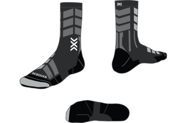 X-SOCKS X-Country Perform Crew X black/light grey
