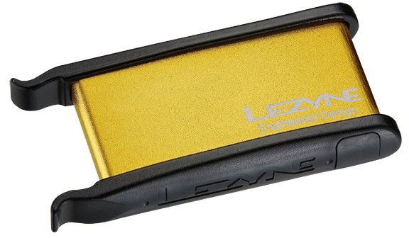 Lezyne Reparaturset Lever Kit Gold, Waterproof Aluminium Container