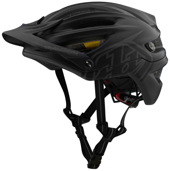 Troy Lee Designs A2 Helmets w/Mips, Decoy Black, 60-62
