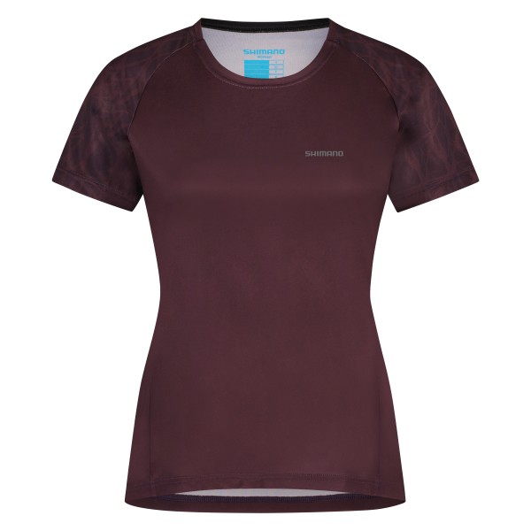 Shimano Women Sentiero SS JRSY plum, S