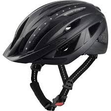 Helm Alpina Haga LED, Schwarz Matt 51-56cm