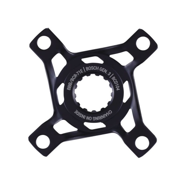 BBB Spider E-BikeMount Bosch Gen.3 Lochkreis 104mm, Stahl