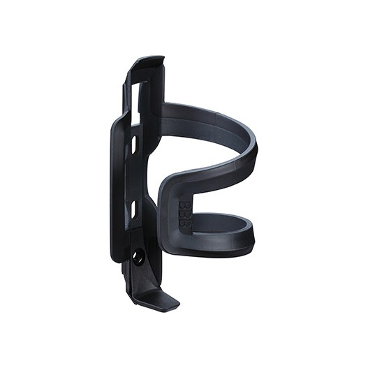 BBB Bidonhalter DualAttack schwarz-grau matt, Composite 42g, inkl. Inoxschrauben