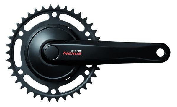 Shimano Kettenradgarnitur NEXUS FC-C6000 170 mm 33 Zähne schwarz