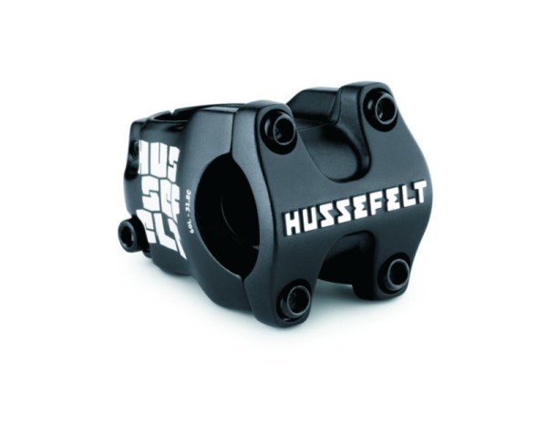 12 HUSSEFELT STEM, 40MM,0 RISE,BLACK,31 8MM