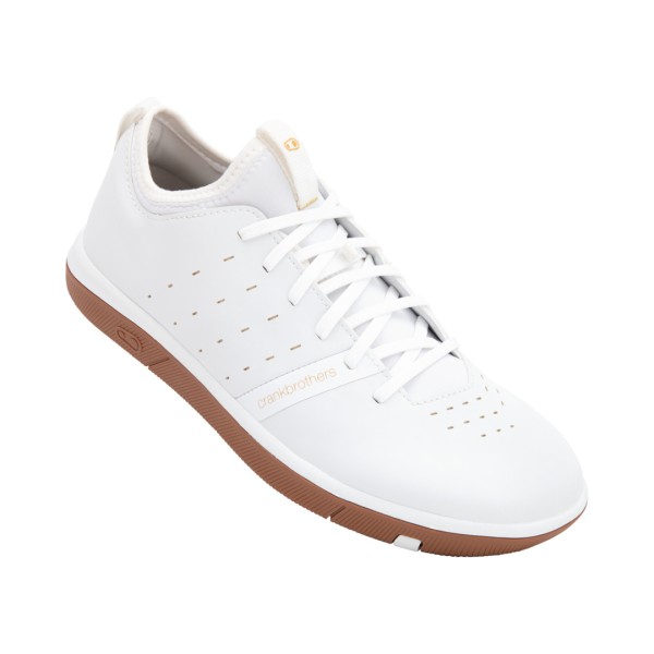 Schuhe Stamp Street Lace weiss-gold 45