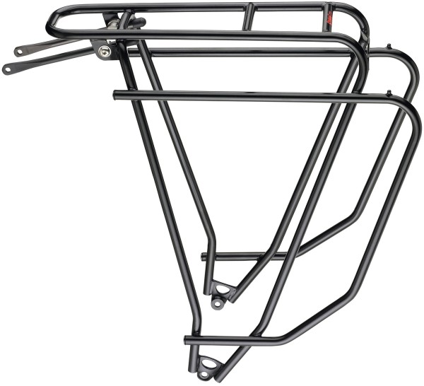 Gepäckträger Logo Evo, schwarz, 26"/28", 10mm