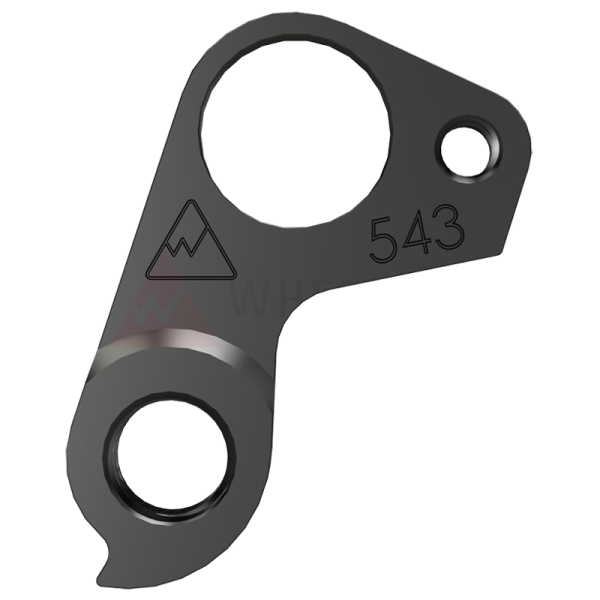 Wechselauge, Typ 543 Basso, Steckachse, Fixation 1 x M5x16 mm