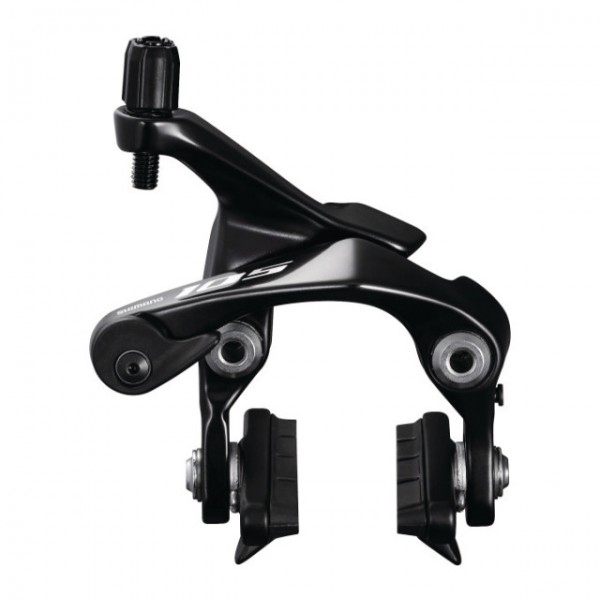 Shimano Seitenzugbremse 105 BR-R7010 hinten Direct Mount Bremsschuh R55C4 schwarz