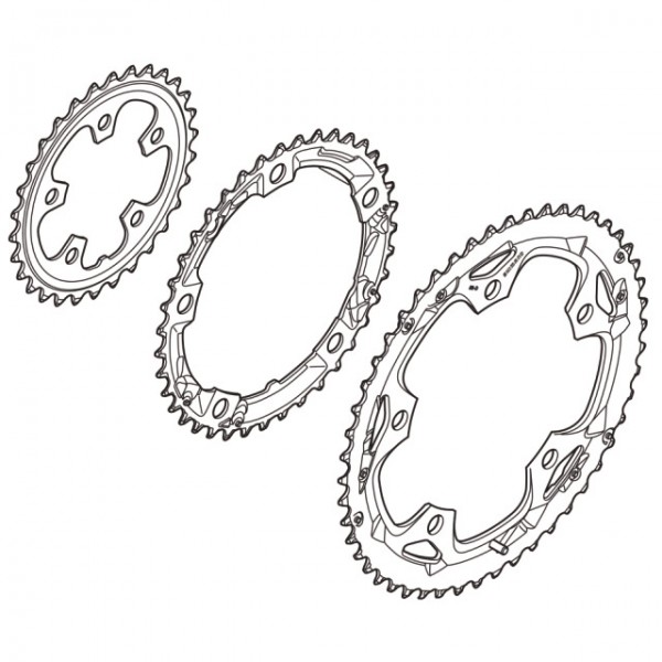 Shimano Kettenblatt Sora FC-3503 30 Zähne D Blister