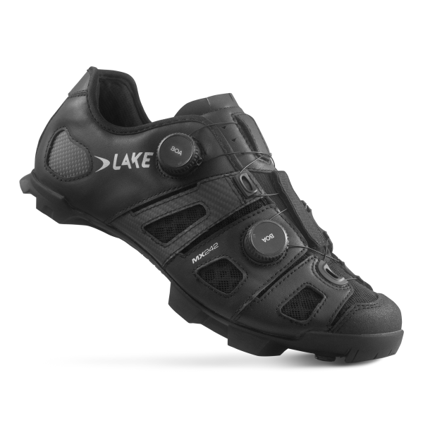Mountainbikeschuhe, MX242X, SCHWARZ, 42