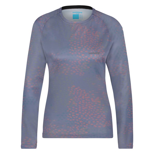 Shimano Women Sentiero LS JRSY purple pink, XS