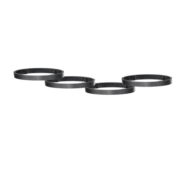 Response Spacer, UD finish Carbon 3mm 1g SET 4 Stück FHS-SP03U