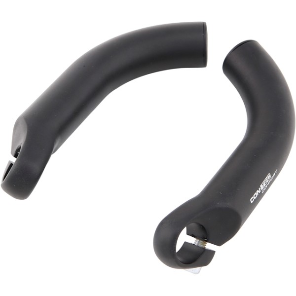 Contec Bar Ends Comfort XXL Schwarz Aluminium Lenkerhorn