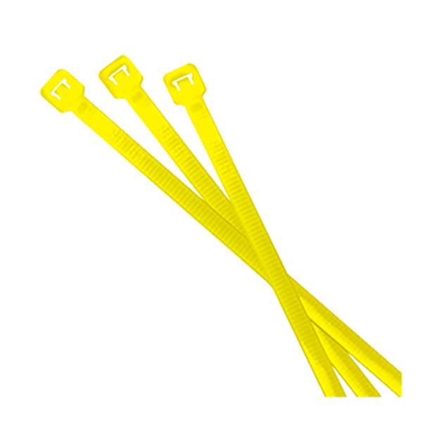 Kabelbinder, neon yellow, 25er Set