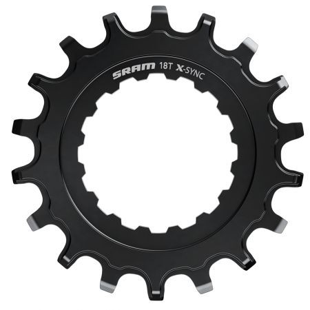 Kettenblatt EX1 X-Sync 18Z Stahl Ritzel für Bosch Motor