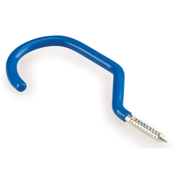Park Tool Hängehaken, 451-2 Holzgewinde blau ohne Dübel (Bogendurchmesser 55 mm) 1 Paar