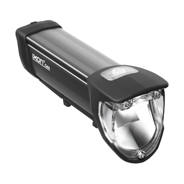 Busch + Müller Scheinwerfer Akku, IXON CORE BLACK 50 Lux, USB Ladegerät