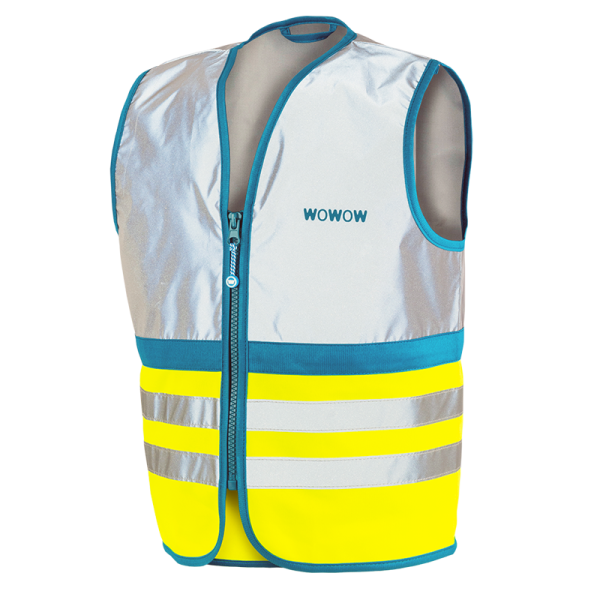 Wowow Leuchtweste, WASABI PRO KIDS JACKET, vollständig reflektierend, L