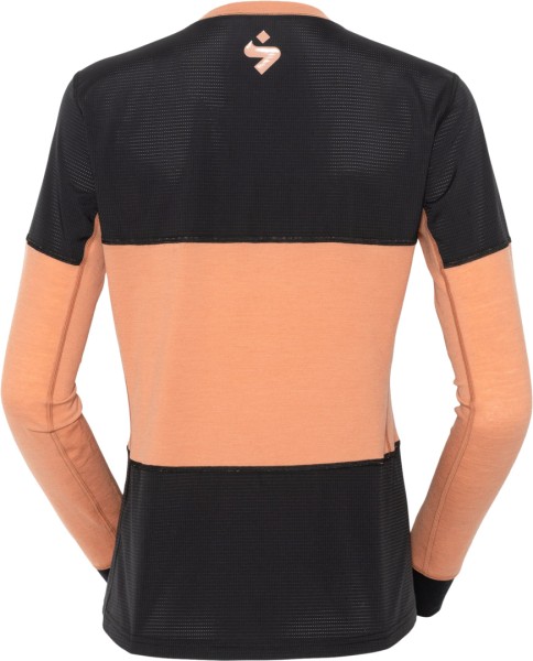Hunter Merino Hybrid LS Jersey W rosebrown L