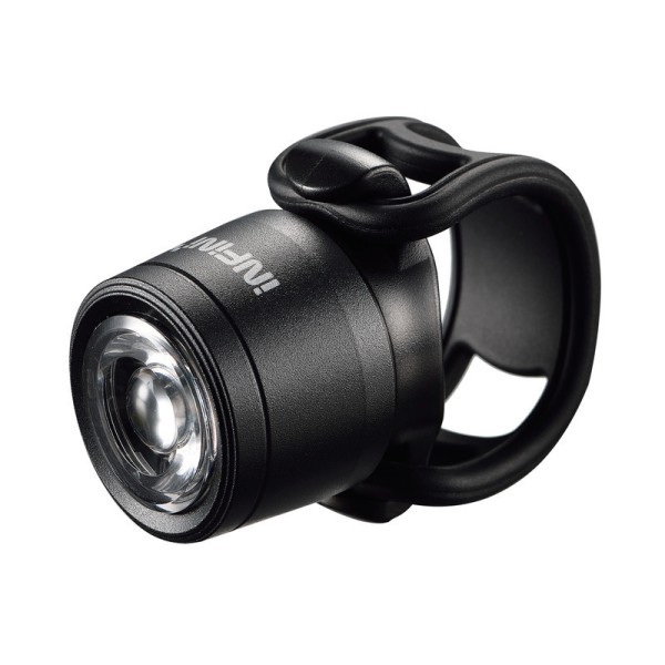 Infini Vorderlicht Mini Luxo schwarz mit Akku