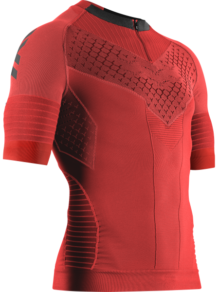 X-BIONIC MEN Twyce Race Shirt SH SL red/black, L
