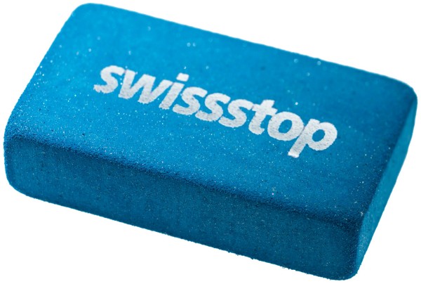 SwissStop Poliergummi, Reinigungs Block für Alu Felgen