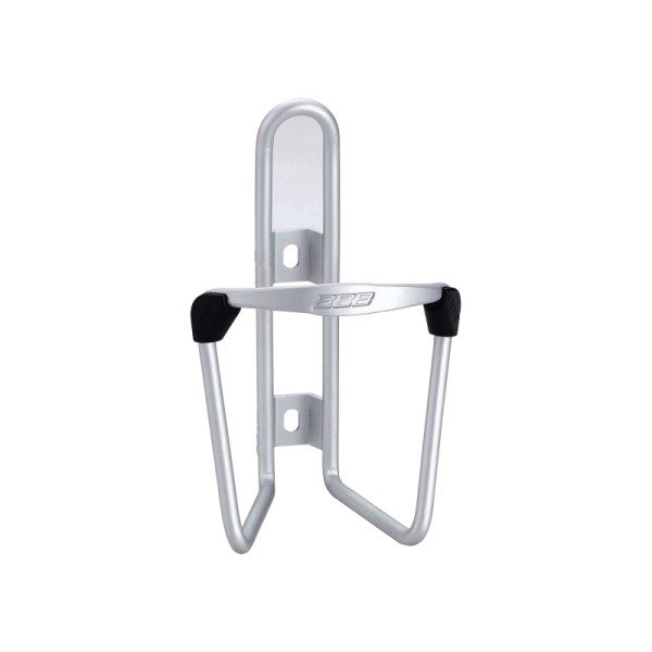 BBB Bidonhalter Fueltank silber anodisiert aus Alu, inkl. Inoxschrauben