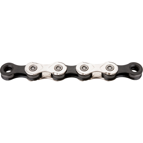 KMC Kette, X12, silver/black, 126 Glieder