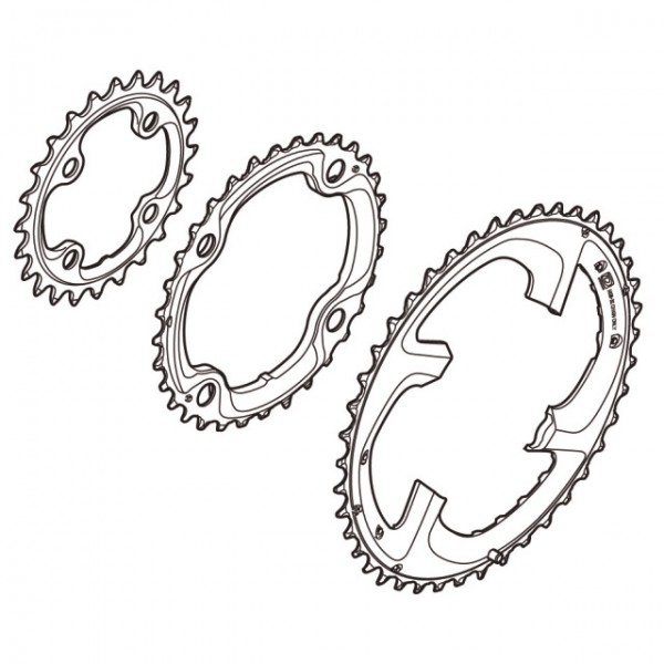 Shimano Kettenblatt XTR FC-M980 32 Zähne AE-Type