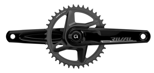 Sram Powermeter Rival AXS 1x DUB 175mm 40Z WIDE, DirectMount, Alu, schwarz