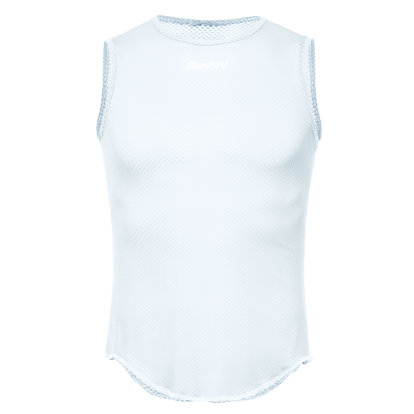 Thermoshirt ärmellos, LIEVE, Herren, WEISS, XL-XXL