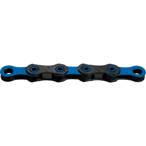 KMC Kette, X12 DLC, black/blue, 126 Glieder