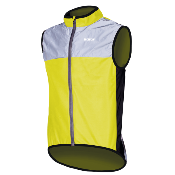 Wowow Leuchtweste DARK JACKET 1.1, gelb, L