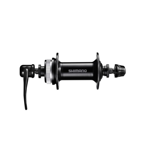 Shimano Vorderradnabe HB-QC300 100 mm 32-Loch QR Center-Lock schwarz