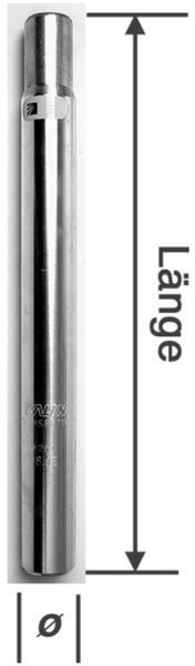 Sattelstütze Kerze 26.0 mm