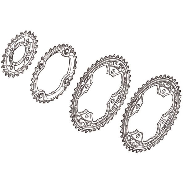 Shimano Kettenblatt FC-T521 44 Zähne AE